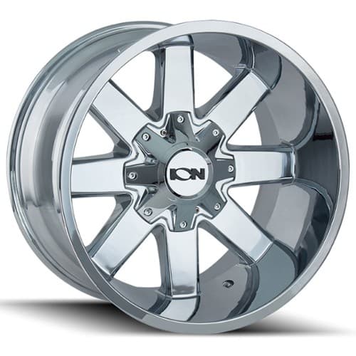 Ion Alloy 141 20x12 6x135/6x139.7 -44 ET 106 CB Chrome (141-2237C)