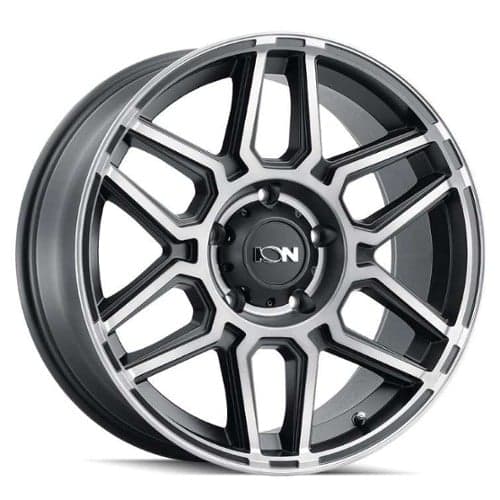 Ion Alloy 146 Matte Black Mach Face Dark Tint (146-7973TM)