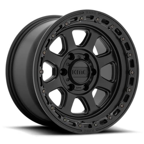 KMC KM548 Chase Satin Black w/Gloss Black Lip (KM54879050712N)