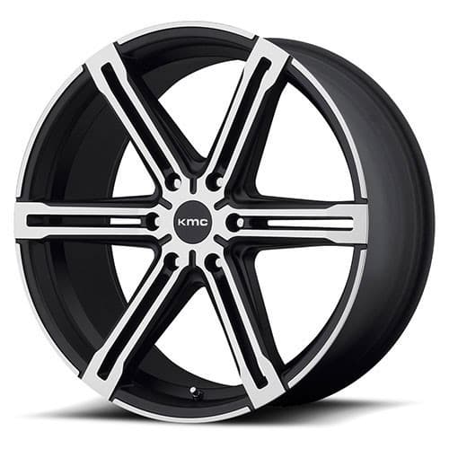 KMC KM686 Faction Satin Black With Machined Face And Register (KM68629068710)