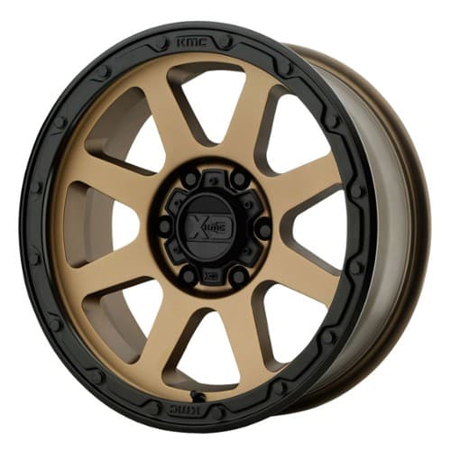 XD Series XD134 Addict 2 17x8.5 8x165.1 0 ET 125.5 CB Matte Bronze w/Matte Black Lip (XD13478580600)