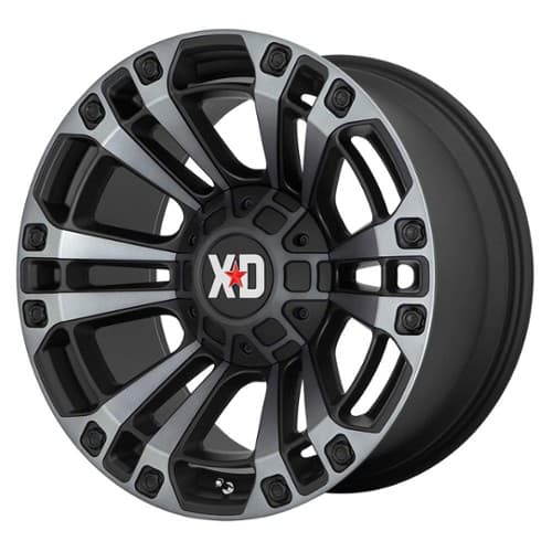 XD Series XD851 Satin Black With Gray Tint (XD85121035418N)