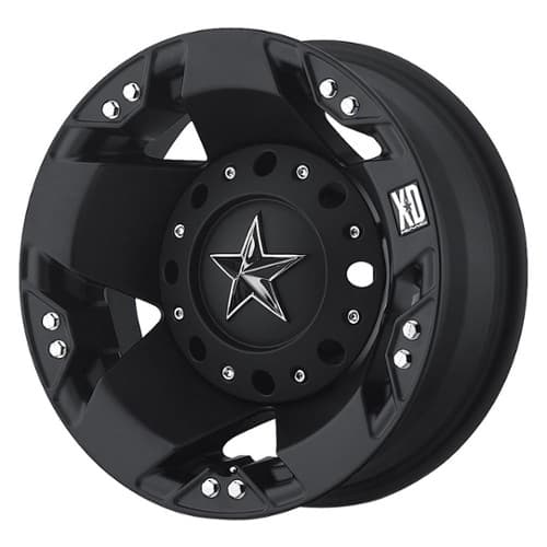 XD Series XD775 Rockstar Rear 16x6 8x170 -134 ET 125.5 CB Matte Black (XD77566087794N)