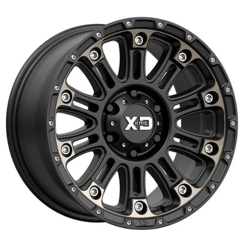 XD Series XD829 Hoss II 20x9 6x139.7 -12 ET 106.3 CB Satin Black Machined With Dark Tint (XD82929068912N)