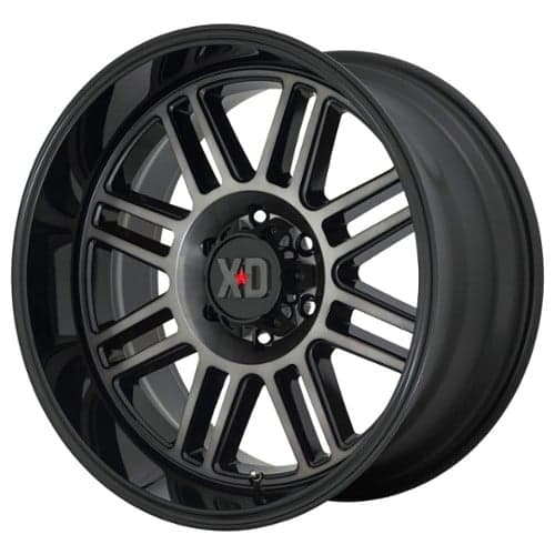XD Series XD850 Cage 20x9 8x170 18 ET 125.5 CB Gloss Black With Gray Tint (XD85029087418)