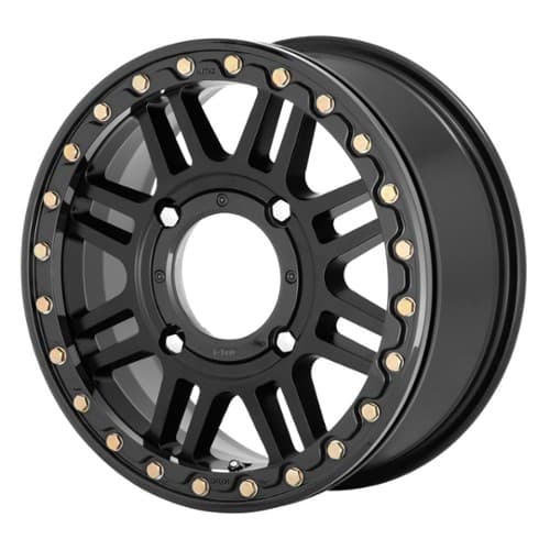 KMC UTV KS250 Cage Satin Black With Gloss Black Ring (KS25056048738)