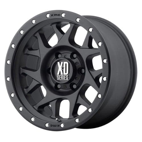 XD Series XD127 Bully 16x7 5x112 26 ET 57.1 CB Satin Black w/Reinforcing Ring (XD12767056726C)