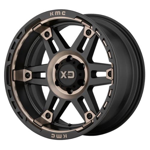 XD Series XD840 Spy II 20x9 6x139.7 0 ET 106.3 CB Satin Black With Dark Tint (XD84029068900)