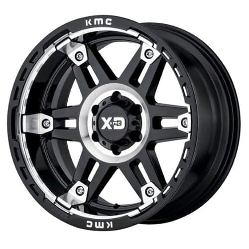XD Series XD840 Spy II 20x9 6x135 0 ET 87.1 CB Gloss Black Machined (XD84029063300)