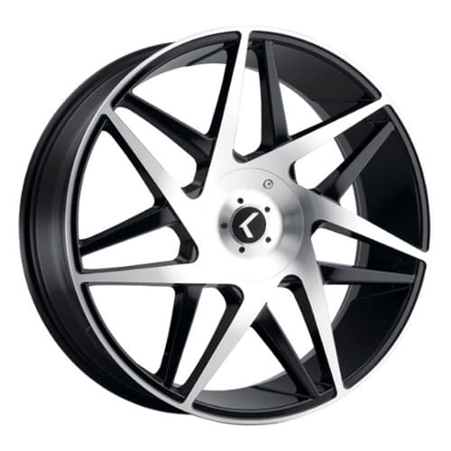 Kraze 192 Phase Gloss Black with Machined Face (KR192-8816BM40)