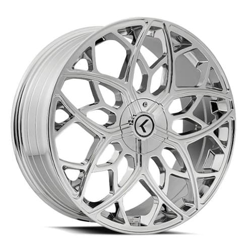 Kraze KR184 Ricochet 22x8.5 5x115/5x120 38 ET 74.1 CB Chrome (KR184-22818C38)