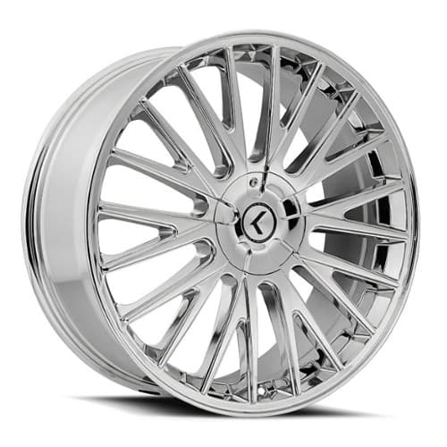 Kraze KR185 Double Down 20x8.5 5x108/5x114.3 38 ET 73 CB Chrome (KR185-2814C38)