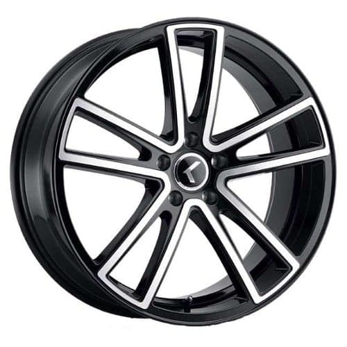 Kraze KR194 Cosmos Gloss Black with Machined Face (KR194-7831BM38)