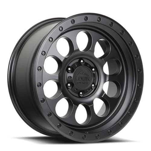 Lock Off-Road 50Cal Matte Black w/Matte Black Ring (50CAL7957MB12N)