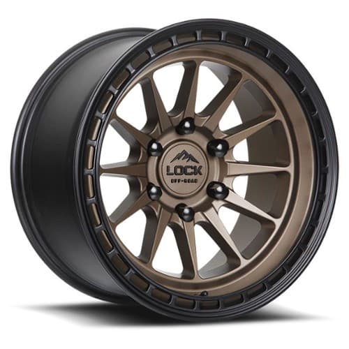 Lock Off-Road Baja Matte Desert Bronze w/ Matte Black Ring (BAJA7963MRMBR12N)