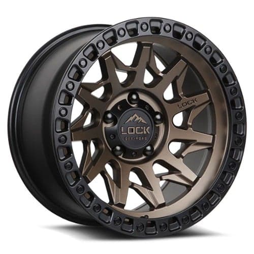 Lock Off-Road Lunatic 18x9 6x139.7 1 ET 106.2 CB Matte Bronze (LUNATIC8969MRMBR1)