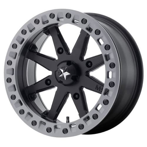 MSA Offroad M31 Lok2 Satin Black w/Matte Gray Ring (M31-04737)