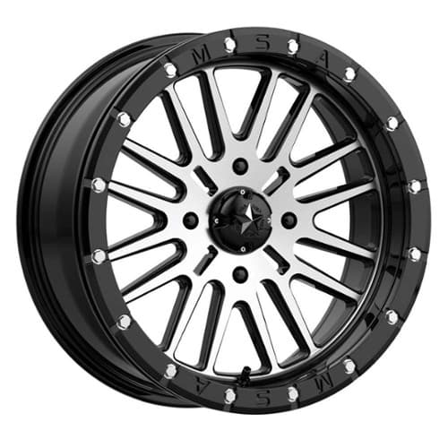 MSA Offroad M37 Brute Beadlock Gloss Black Machined (M37-04737)