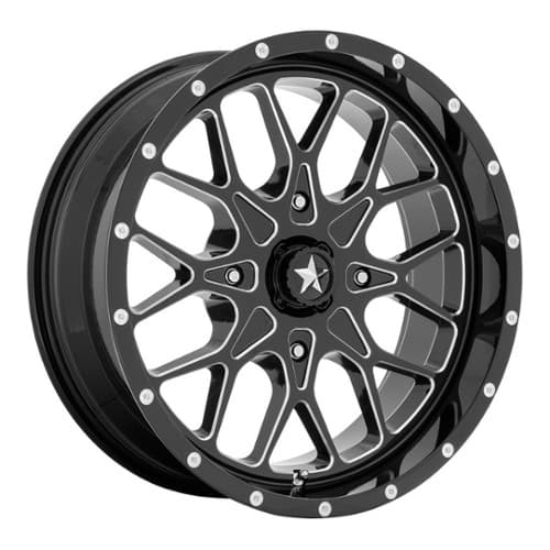 MSA Offroad M45 Portal Gloss Black Milled (M45-04737M)