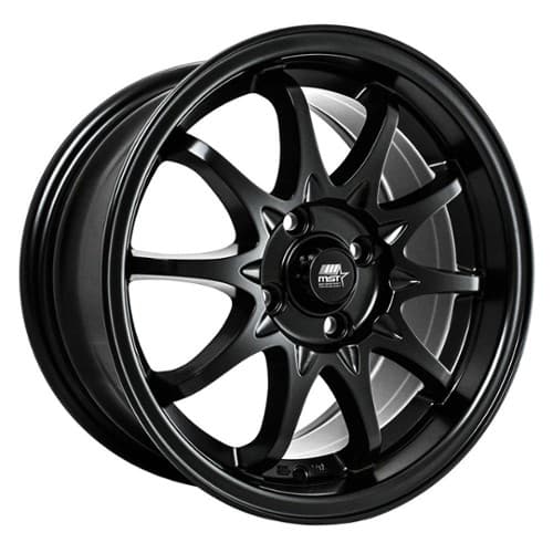 MST MT04 15x7 4x100 35 ET 73.1 CB Matte Black (04-5749-35-MBK)