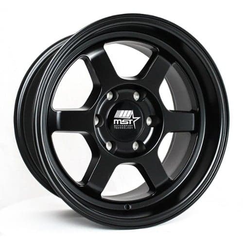 MST Time Attack Truck 17x8.5 6x139.7 -12 ET 112 CB Matte Black (01T-78583-N12-MBK)