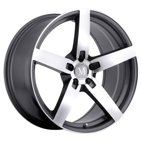 Mandrus Arrow 20x8.5 5x112 35 ET 66.6 CB Gunmetal W/Mirror Cut Face (2085MAA355112G66)