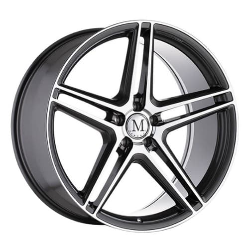 Mandrus Bremen 18x8.5 5x112 22 ET 66.6 CB Gloss Gunmetal w/ Mirror Cut Face (1885BMN225112G66)
