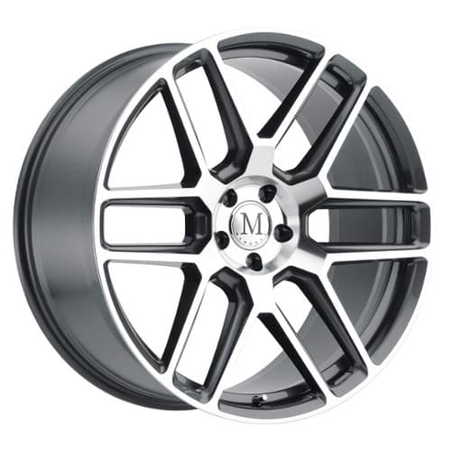 Mandrus Otto 18x9.5 5x112 45 ET 66.6 CB Gunmetal W/Mirror Cut Face (1895MOT455112G66)