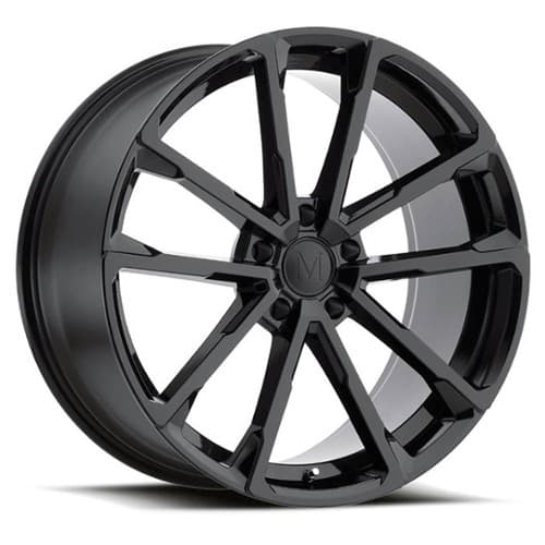 Mandrus Wolf 22x10.5 5x130 35 ET 84.1 CB Gloss Black (2205WLF355130B84)