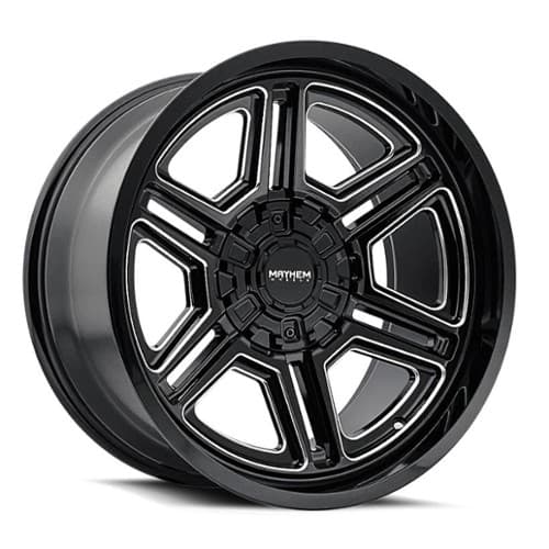 Mayhem 8117 Hermosa 20x9 8x165.1 18 ET 130.8 CB Black Milled (8117-2981BM)