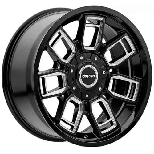 Mayhem 8118 Ordinance 20x9 6x135/6x139.7 0 ET 106 CB Gloss Black Milled (8118-2937BM)