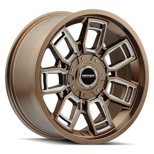 Mayhem 8118 Ordinance 20x9 5x127/5x139.7 0 ET 87 CB Matte Bronze Milled (8118-2952MZ)