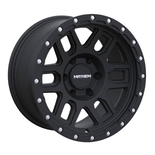 Mayhem 8304 Delta Matte Black with Matte Black Lip (8304-7973MB12)