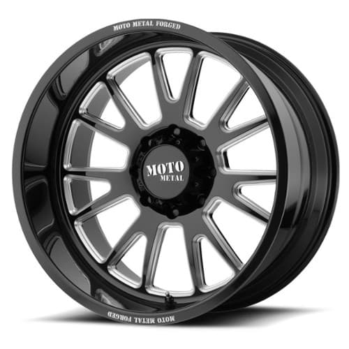 Moto Metal MO401 20x12 8x170 -44 ET 125.5 CB Gloss Black Milled (MO40121287944N)