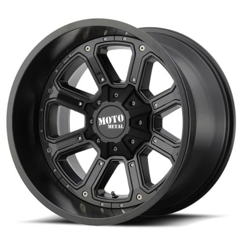 Moto Metal MO984 Shift 17x9 6x114.3 18 ET 72.56 CB Matte Black With Gloss Black Inserts (MO98479064718)