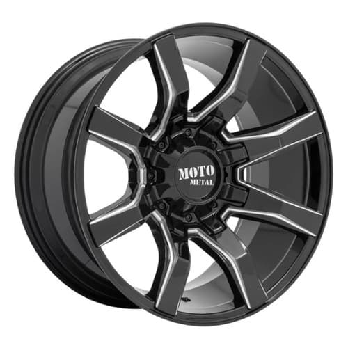 Moto Metal MO804 Spider Gloss Black Milled (MO80421035918N)