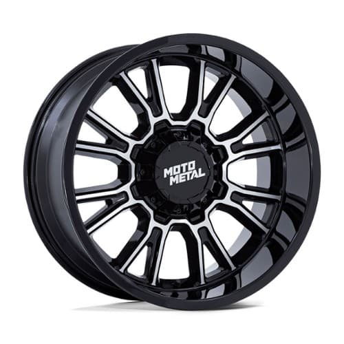 Moto Metal MO810 Legacy 20x9 5x139.7/5x150 1 ET 110.1 CB Gloss Black Machined (MO810BD20908601)