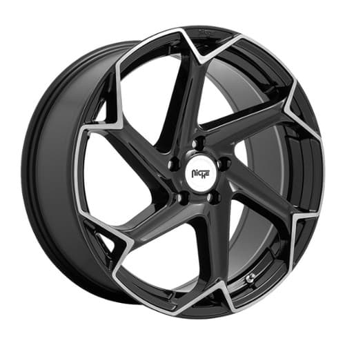 Niche Flash M255 Gloss Black with Brushed Face (M255200590+20)
