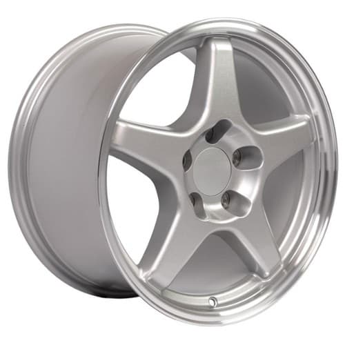 OE Replica Wheels CV01 Silver with Machined Lip (CV0117095547556SM)
