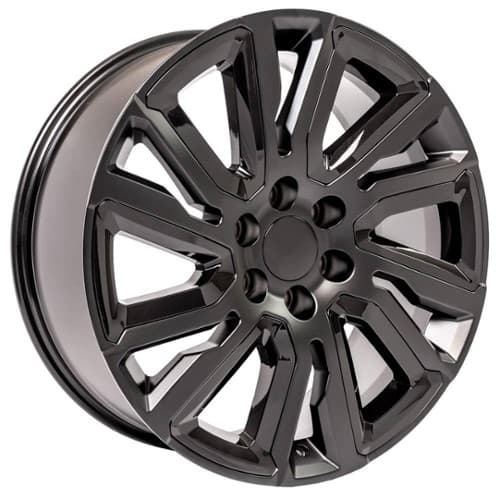 OE Replica Wheels CV39 Satin Black with Gloss Black (CV3922090655028B1ib)