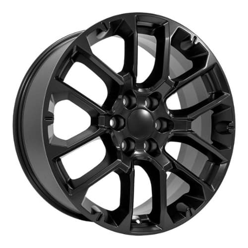 OE Replica Wheels CV67 22x9 6x139.7 28 ET 78.1 CB Satin Black (CV6722090655028B1)