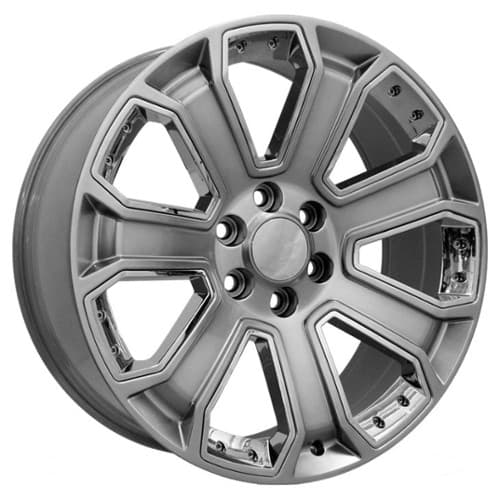 OE Replica Wheels CV93 Hyper Black with Chrome Insert (CV93B22090655024HBic)