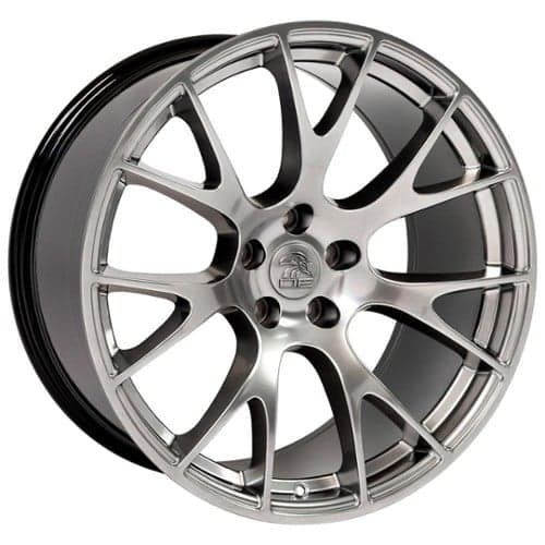 OE Replica Wheels DG15 20x9 5x115 18 ET 71.5 CB Hyper Black (DG1520090511518HB)