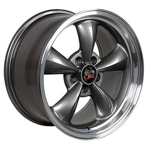 OE Replica Wheels FR01 Anthracite with Machined Lip (FR0117105545027AM)