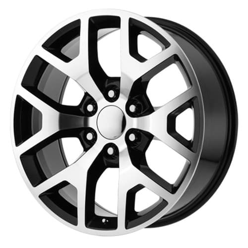 Performance Replicas PR169 Gloss Black w/Machined Spokes (169BM-295827)