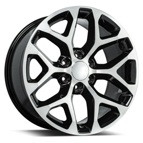 Rev OE Replica 582 Black Machined (582MB-2298328)