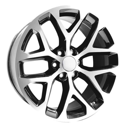 Performance Replicas PR177 Gloss Black Machined Face (177BM-295824)