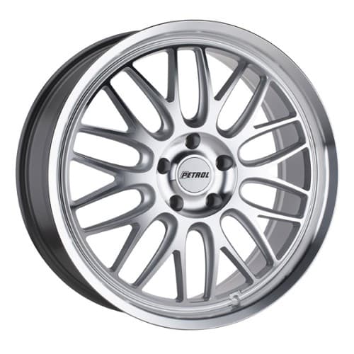 Petrol P4C Silver w/ Machined Face and Lip (1670P4C405112S66)