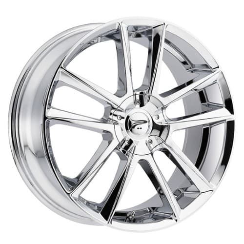 Platinum 436C Gemini 17x7.5 5x108/5x114.3 40 ET 72.56 CB Chrome (436-7714C+40)