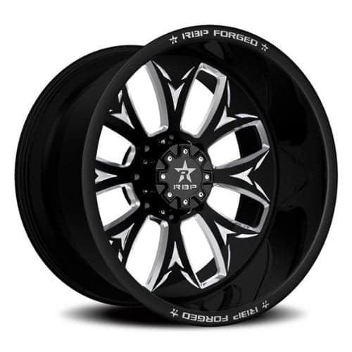 RBP Wheel 30RF Viper 24x16 5x127 -101 ET 78 CB Black Machined (30RF-2416-73-101BG)